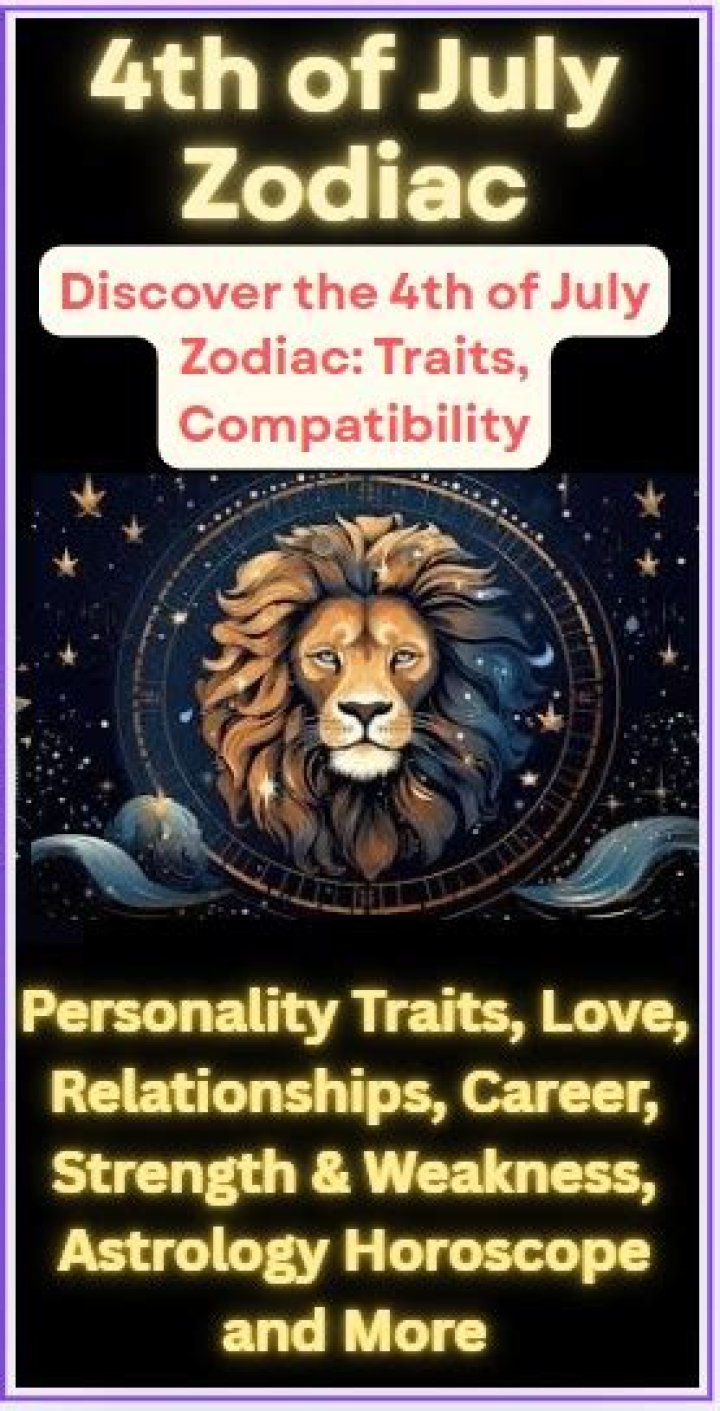 Understanding the 4th of July Zodiac: Traits, Compatibility, and Celebrations