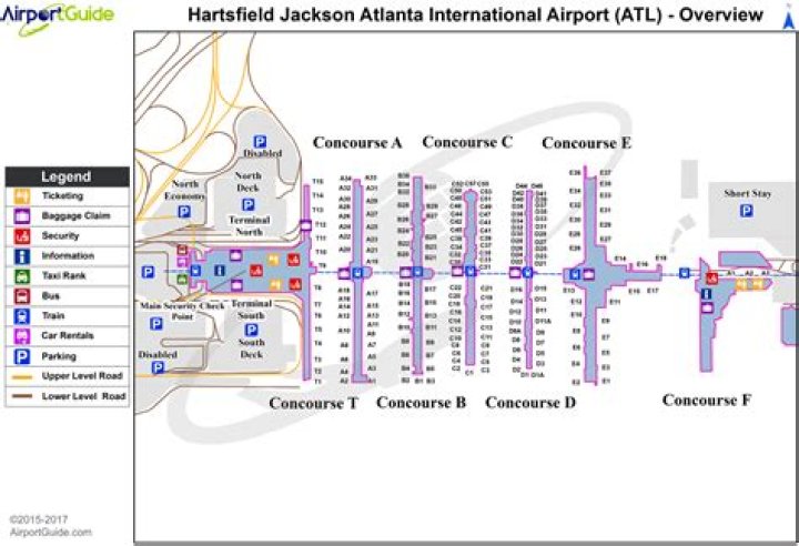 Easy and Quick Access to Atlanta International Airport Map