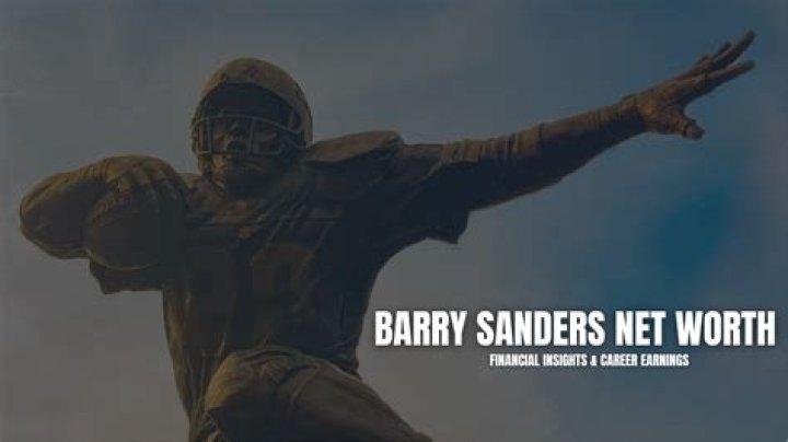 Barry Sanders Career Earnings: Insight into the NFL Legend's Financial Success