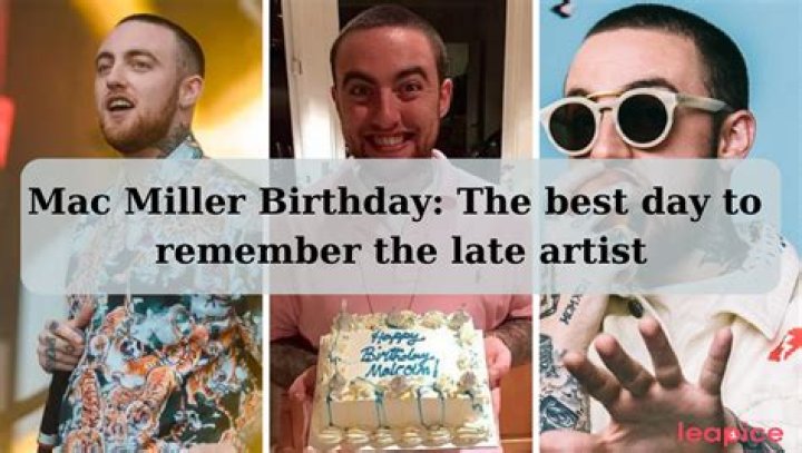 Celebrating the Life and Legacy of Mac Miller: A Birthday Tribute
