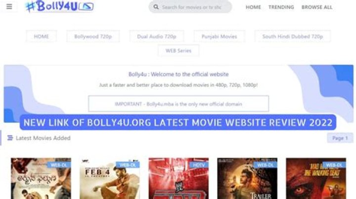 Bollywood Bolly4u: Your Ultimate Guide to Indian Cinema