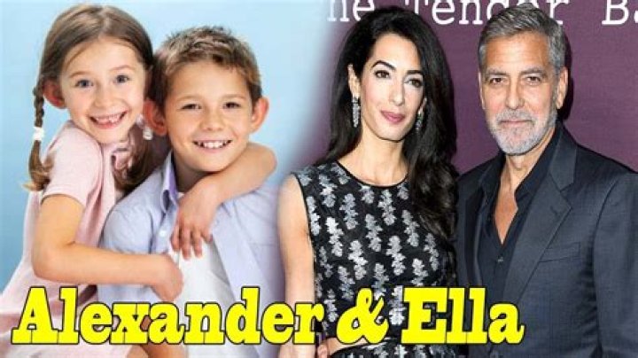 Clooney Twins Pictures: A Glimpse into the Lives of Ella and Alexander
