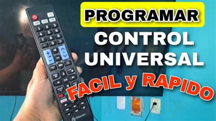 Guía Completa: Cómo Programar un Control Universal