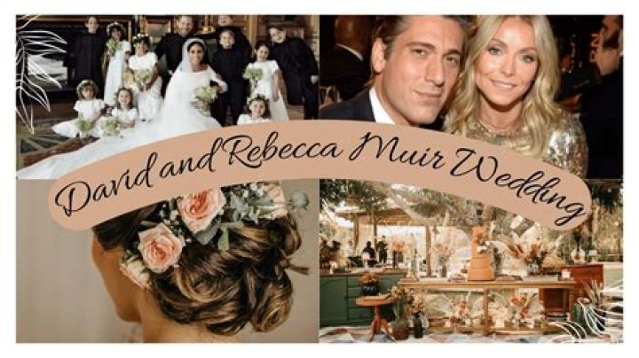 David and Rebecca Muir Wedding: A Celebration of Love and Joy
