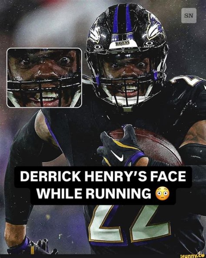 Derrick Henry's Unforgettable Face While Running: The Essence of Power and Determination