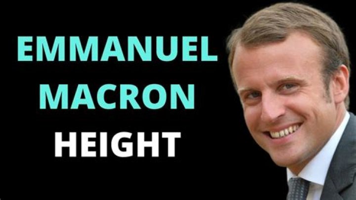 Understanding Emmanuel Macron's Height: How Tall is He Really?