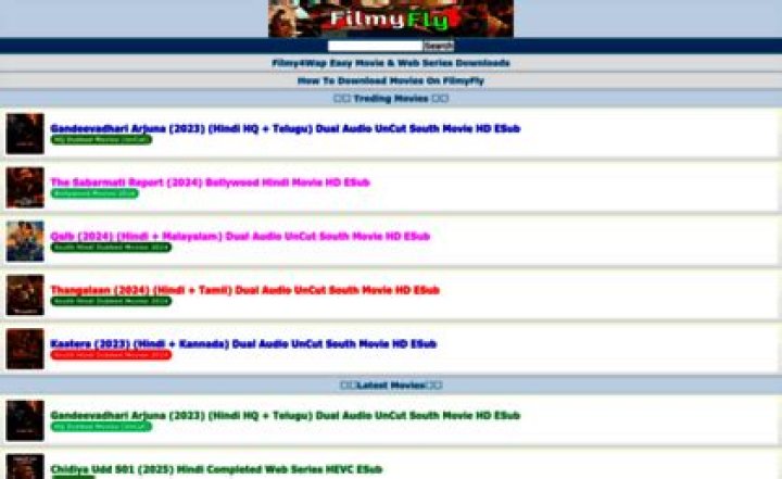 FilmyFly 2025: Your Ultimate Destination for South Indian Movies