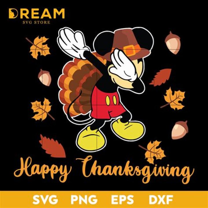 Celebrating the Joy of Happy Thanksgiving Mickey
