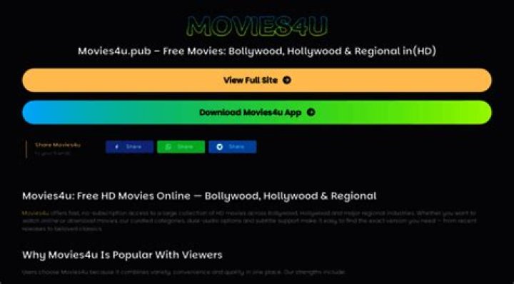 HD Movies4U: Your Ultimate Streaming Destination