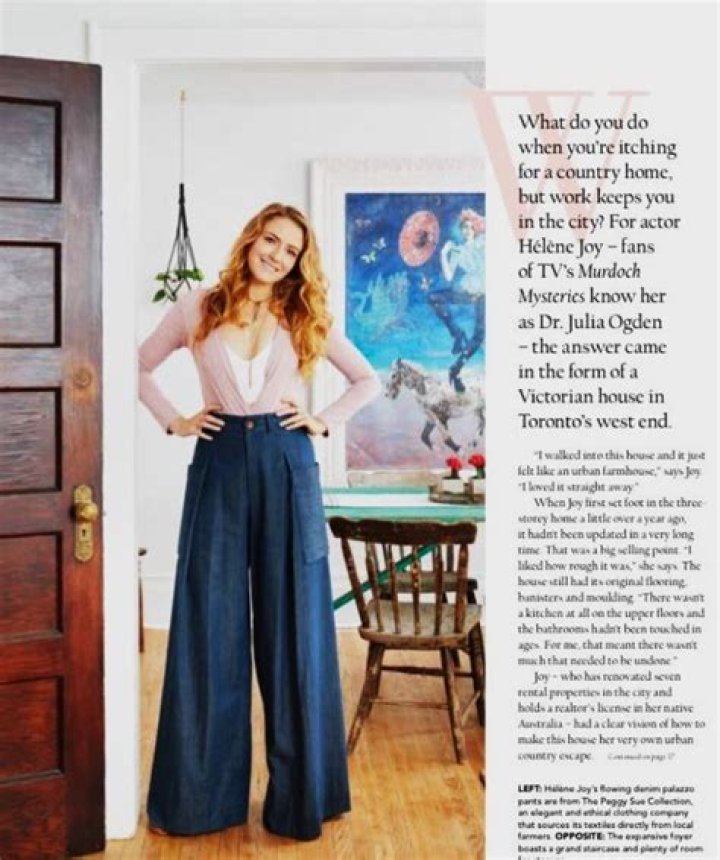 Unraveling the Mystery: Helene Joy – Is She Married?