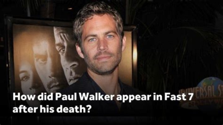 How Did Paul Walker the Actor Die: A Tragic Story