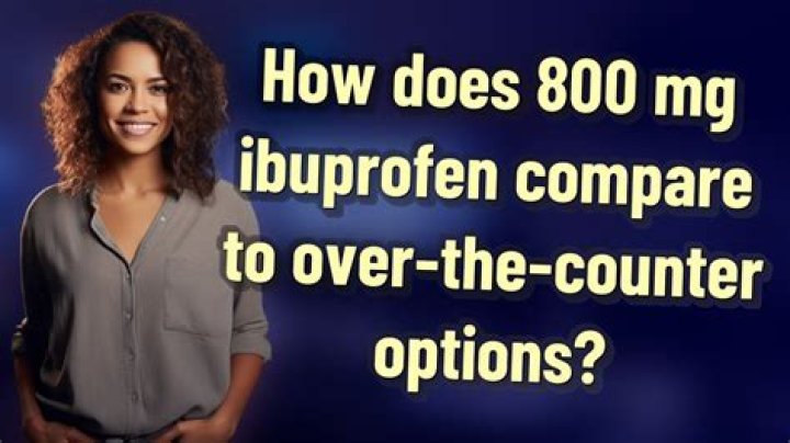 Understanding Ibuprofen 800mg: Uses, Risks, and Benefits