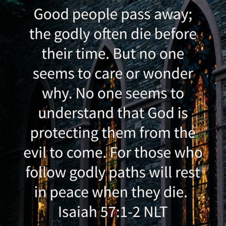 Understanding the Depth of Isaiah 57:1-2