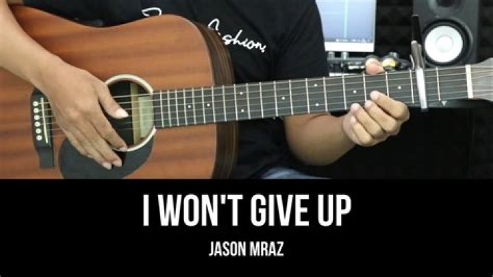 Unwavering Love: Exploring Jason Mraz's "I Won't Give Up on Us"