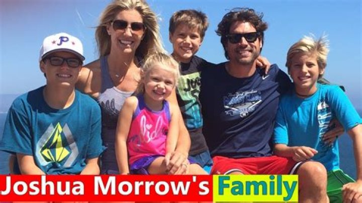 Unveiling Joshua Morrow's Family: Insights into His Personal Life and Legacy