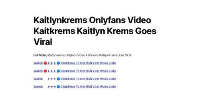 Kaitlyn Krems OnlyFans Lean: A Comprehensive Guide to the Rising Star