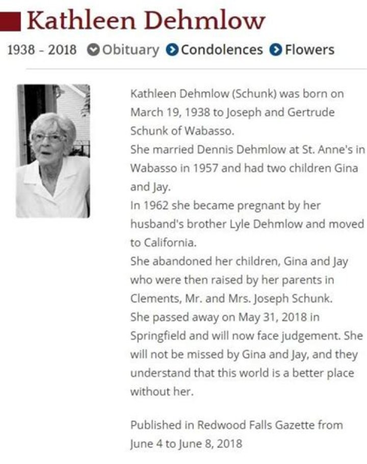 Kathleen Dehmlow: A Life Unraveled