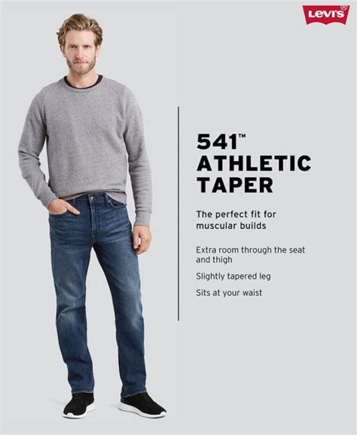 Exploring the Versatility and Appeal of Levi 541 Athletic Fit Jeans