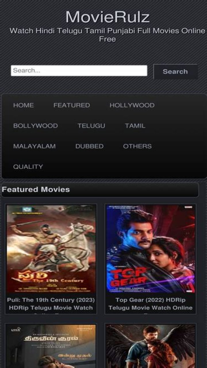 Movie Rulz.com Telugu: Your Ultimate Destination for Telugu Movies and Entertainment