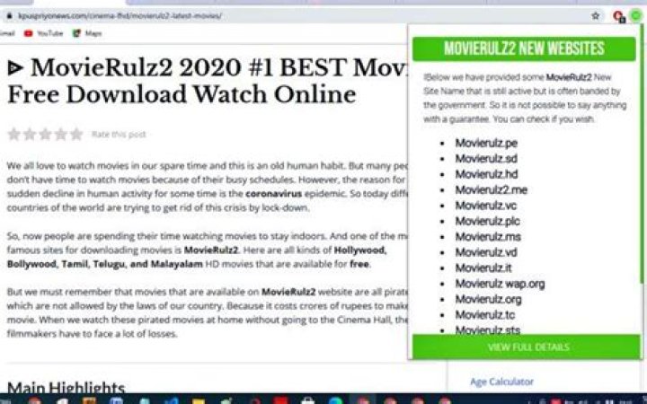 Why Movierulz2 Is a Risky Shortcut to Entertainment