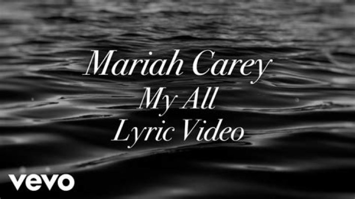 My All Mariah Carey Lyrics: A Deep Dive into the Iconic Singer's Discography
