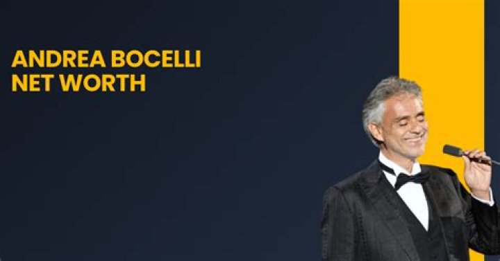 The Enigmatic Wealth: Exploring the Net Worth of Andrea Bocelli