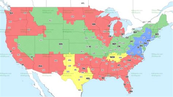 NFL Regional Coverage Map: Understanding Your Game Day Experience