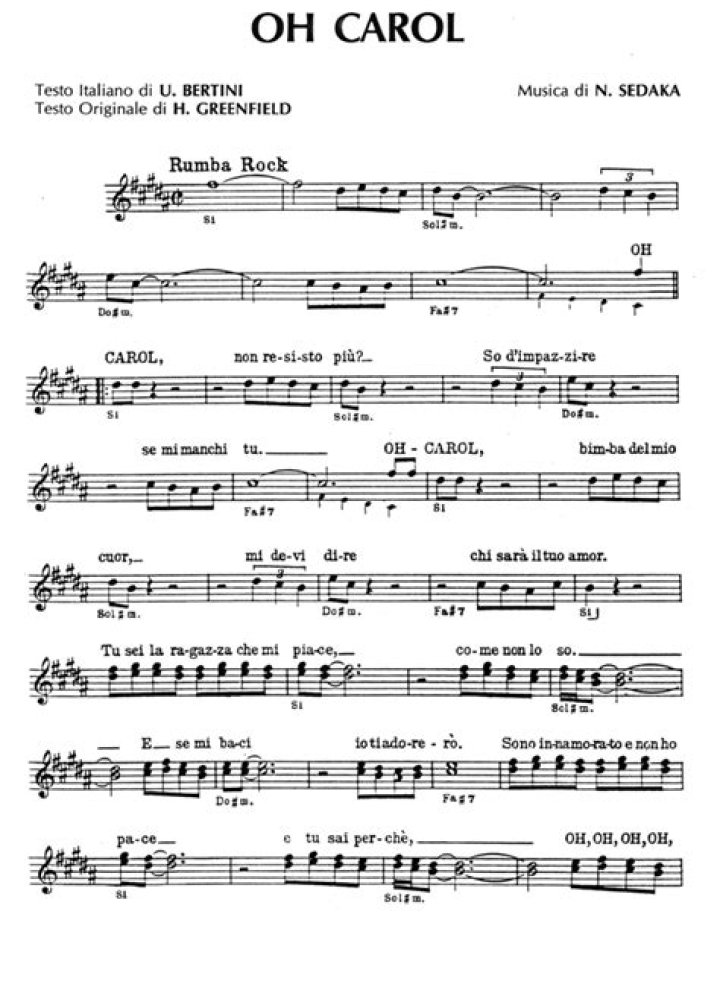 Oh Carol: A Journey Through Music and Emotion