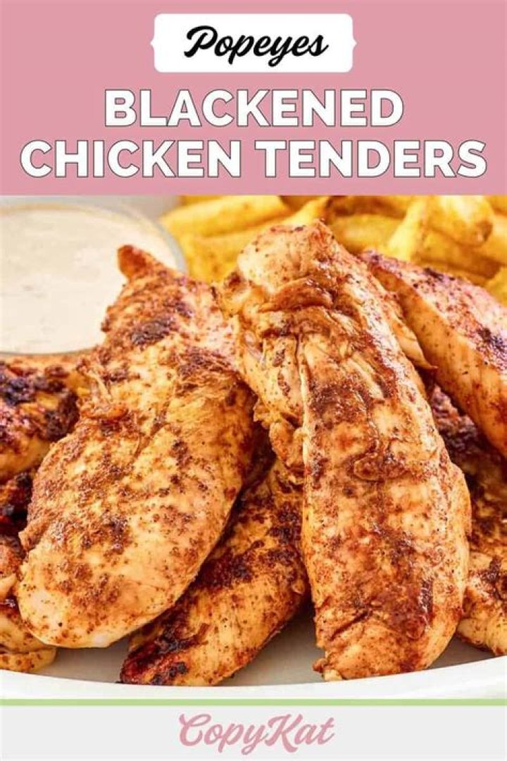 Popeyes Blackened Tenders: A Flavorful Journey
