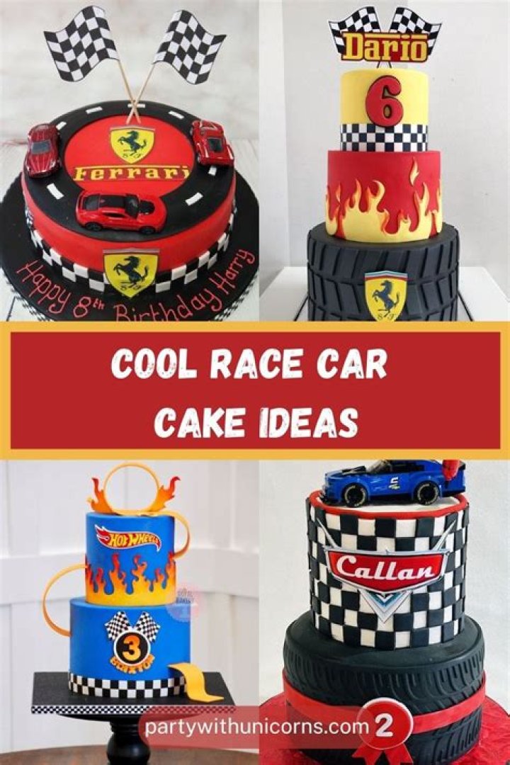 Rev Up Your Celebrations with a Race Car Cake!