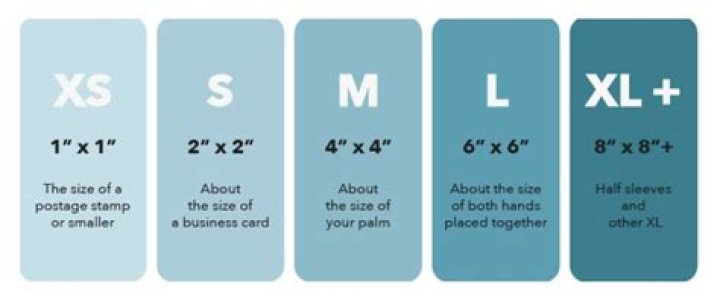 Understanding the Tattoo Size Chart: A Comprehensive Guide