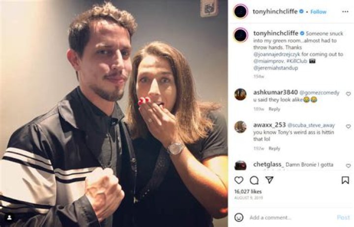 Tony Hinchcliffe's Romantic Journey: Who is His Girlfriend?