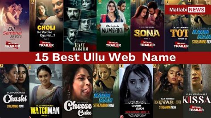 Ullu Web Series Name: The Ultimate Guide to India's Hottest Streaming Sensation