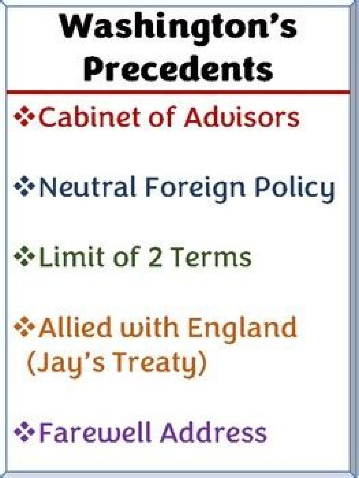 The Enduring Legacy of George Washington: A Deep Dive into the Precedents He Established