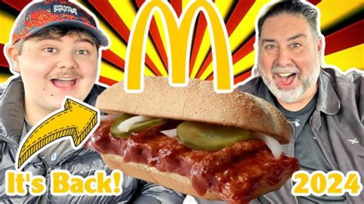Craving the Legendary McRib: When Will It Be Back in 2024?