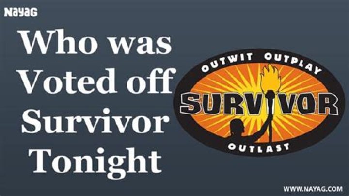 Unraveling the Mystery: Who Was Voted Off Survivor Tonight?